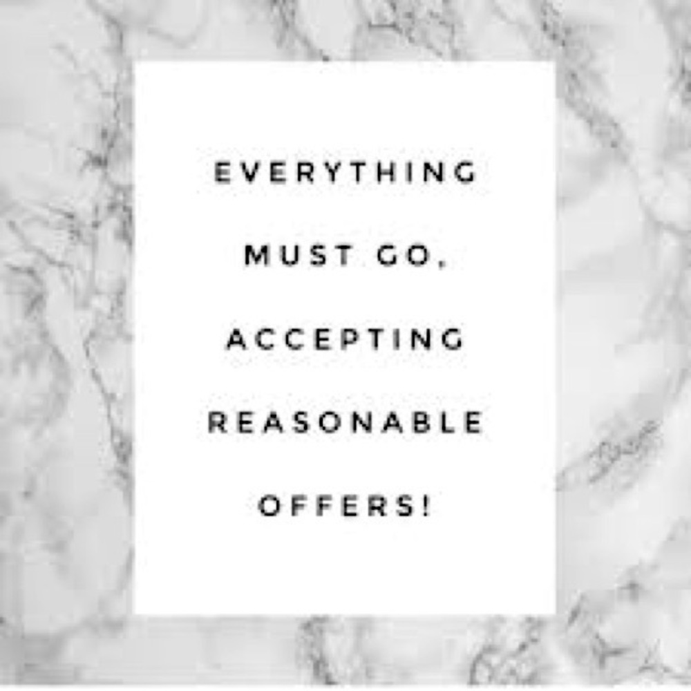 REASONABLE OFFERS ACCEPTED!